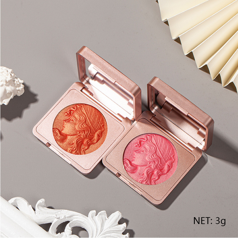 Embossed Goddess Design Long-Lasting Blush