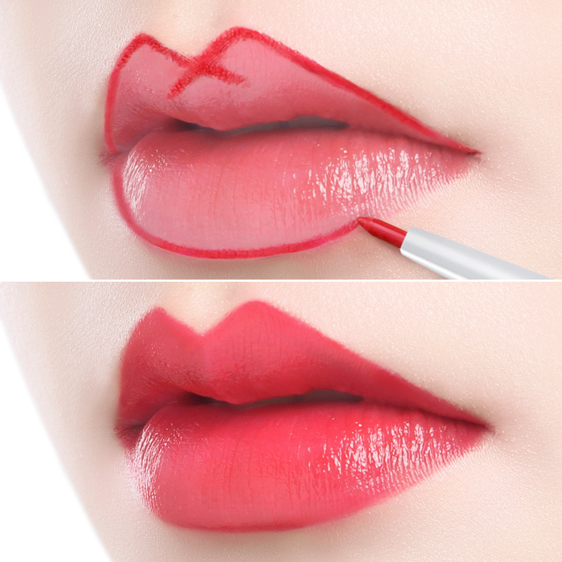 Waterproof Silky Lip Liner Pencil – Double-Head Design, Long-lasting & Smooth Texture