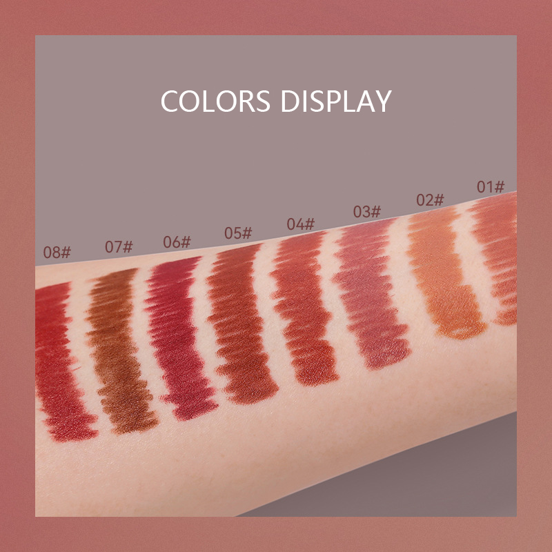 Inspiration Muse Matte Lip Liner Pencil – Long-lasting, Waterproof, and Velvety Smooth