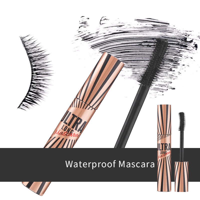 Ultra Long Waterproof Mascara – Smudge-Proof Curling & Lengthening Eyelash Makeup
