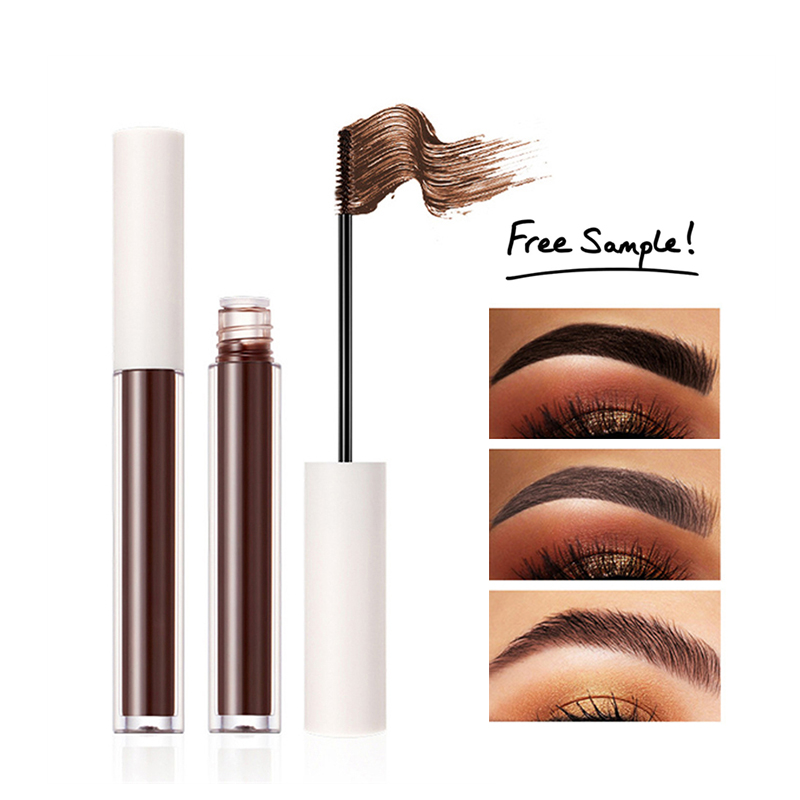 Tinted Eyebrow Mascara Gel – Waterproof Long-Lasting Brow Shaper with Precision Brush (5 Shades)