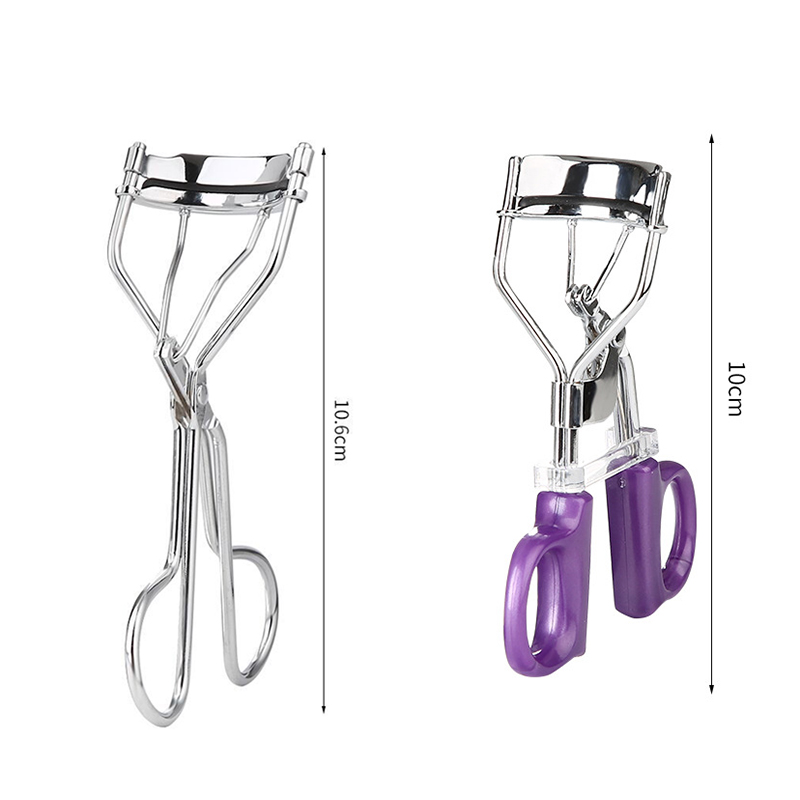 Plastic Handle Eyelash Curler with Silicone Pad – Comfortable Grip & Compact Lash Tool for All Eye Shapes