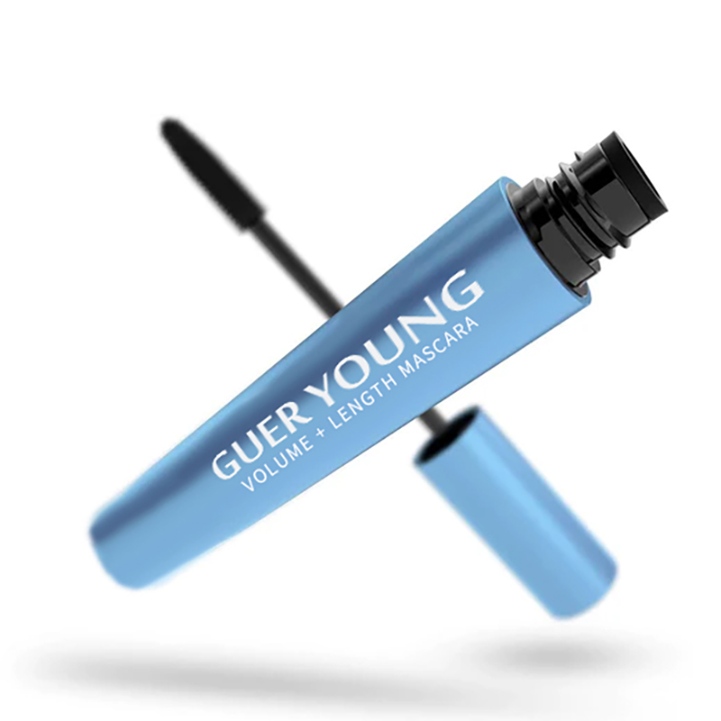 GUER YOUNG Volumizing & Lengthening Mascara – 10x Lash Elongation, Serum-Based, Hypoallergenic & Vegan