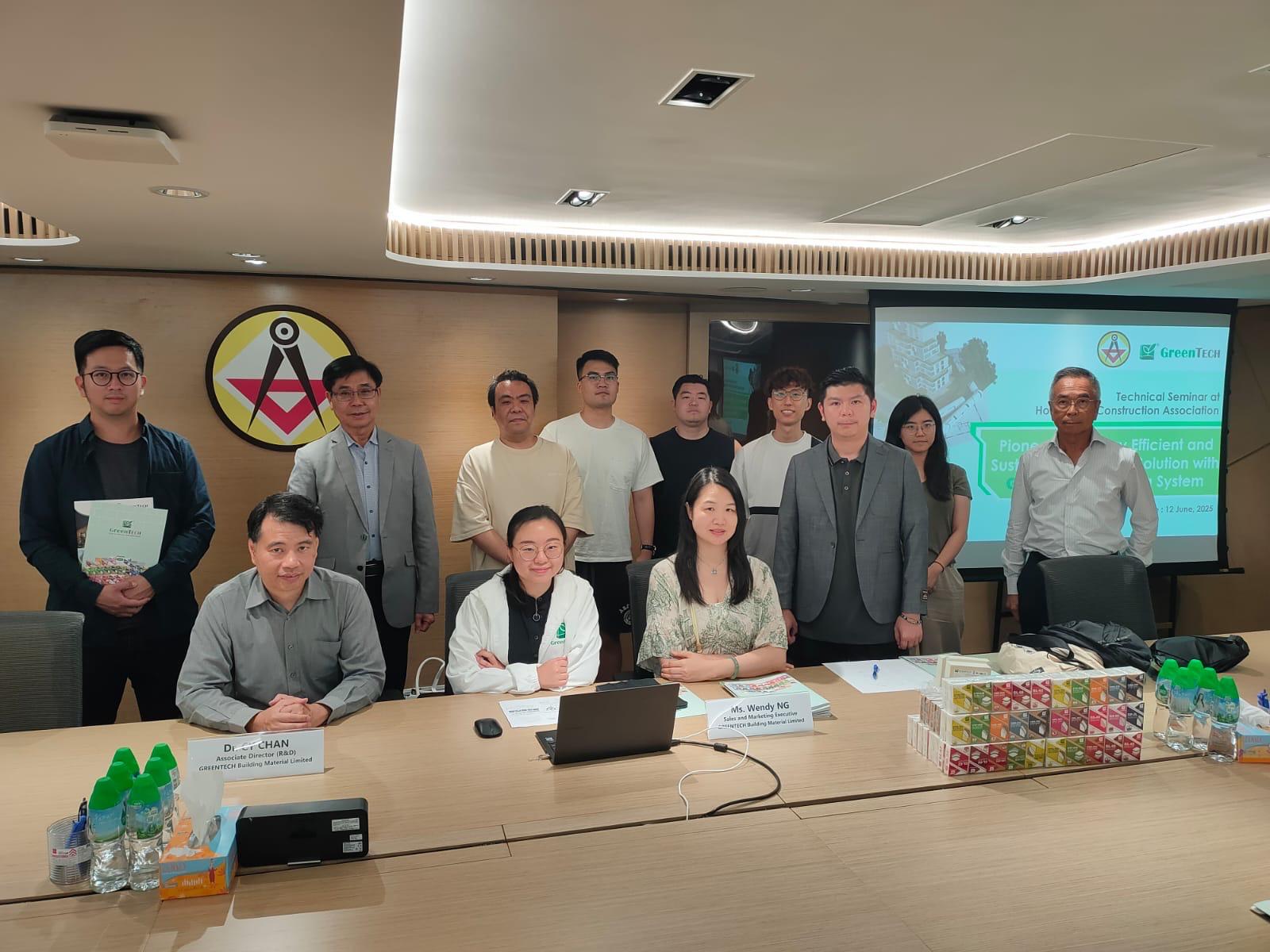 Technical Seminar in Hong Kong Construction Association (HKCA)