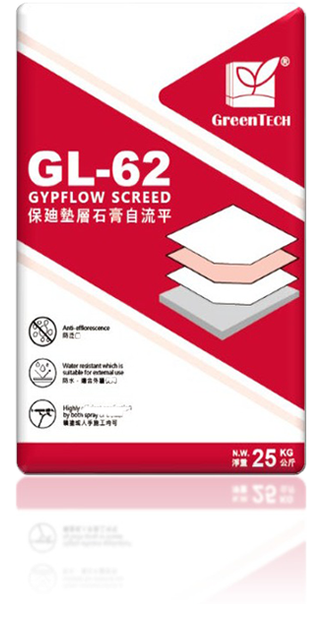 GL-62 GYPFLOW SCREED