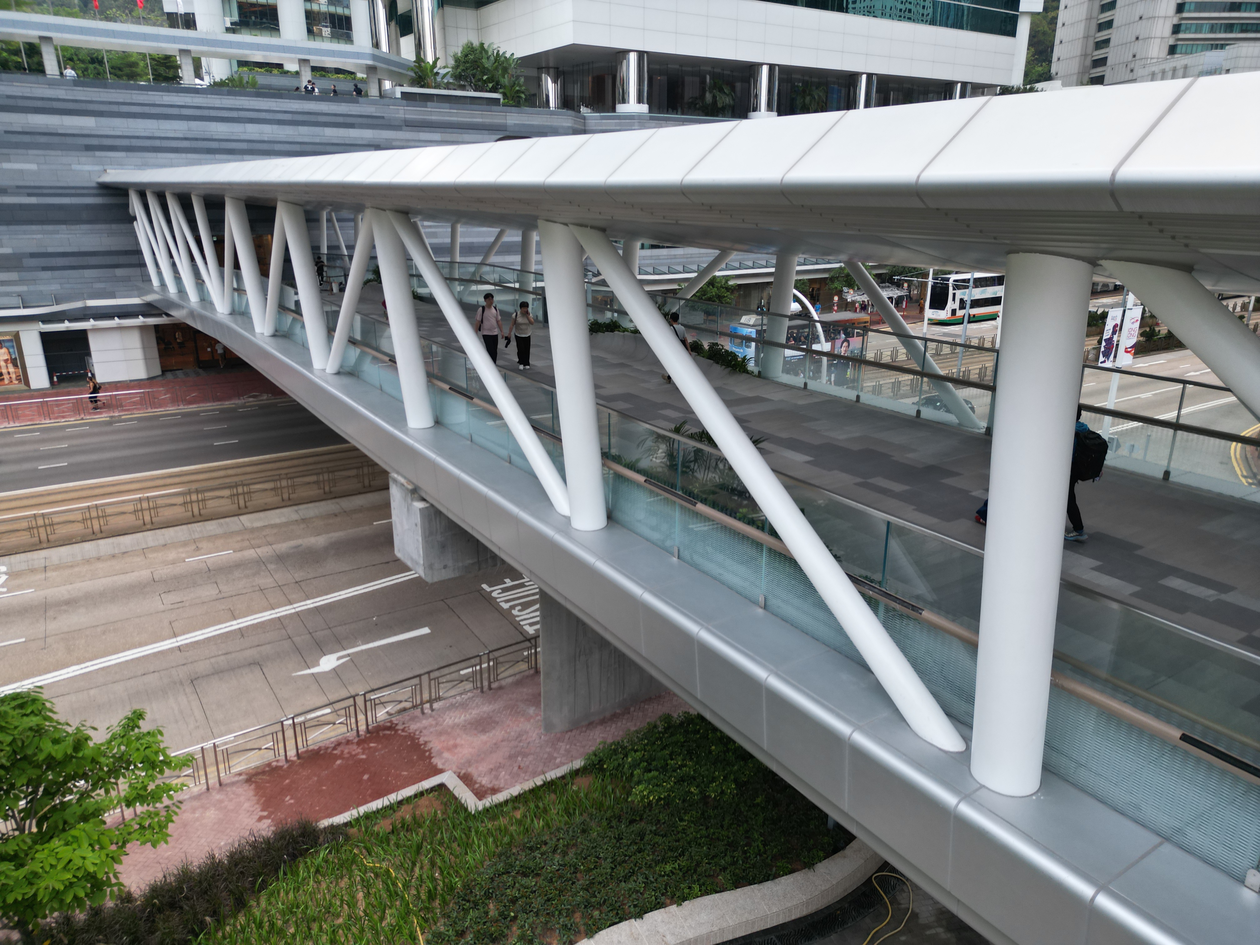 Queensway Footbridge Two Pacific Place