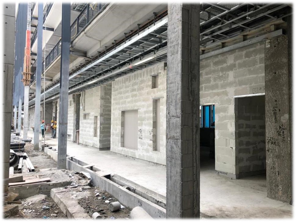 Semi-External Full-External Wall