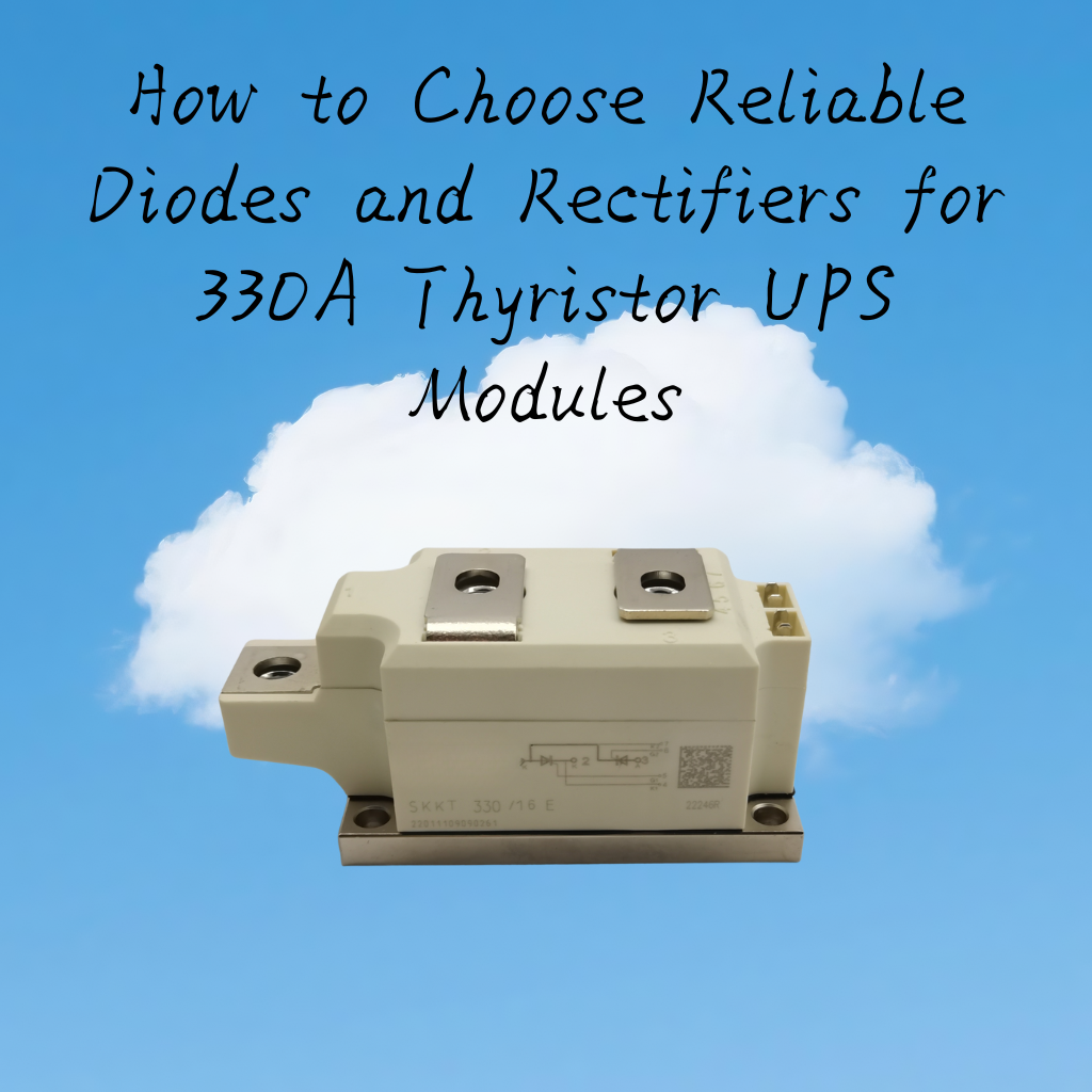 How to Choose Reliable Diodes and Rectifiers for 330A Thyristor UPS Modules