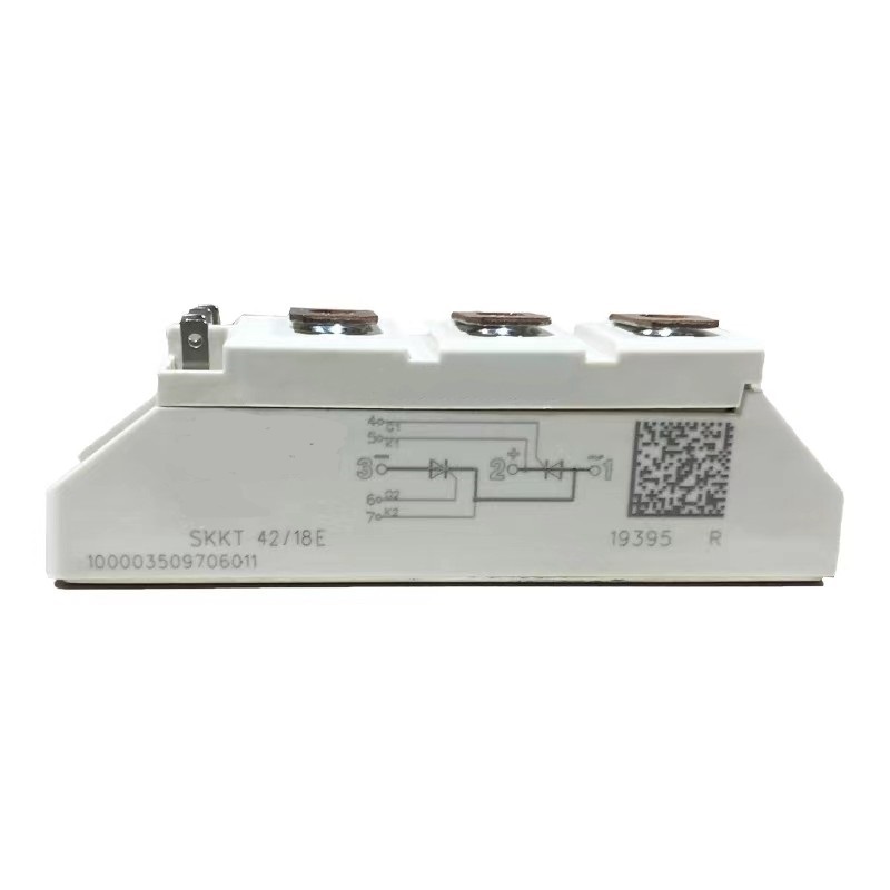 Three Phase Thyristor / Diode Power Module SKKT 42/18E | Semiduken Industrial High Voltage Rectifier