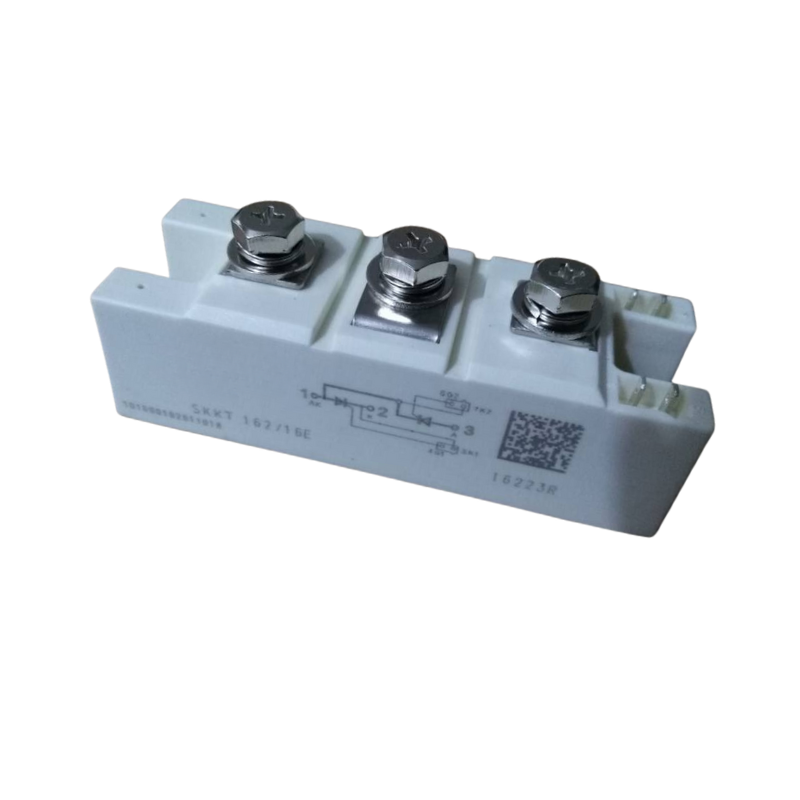 Three-Phase Thyristor/Diode Module SKKT 162/16E | Semiduken High Power Rectifier Module