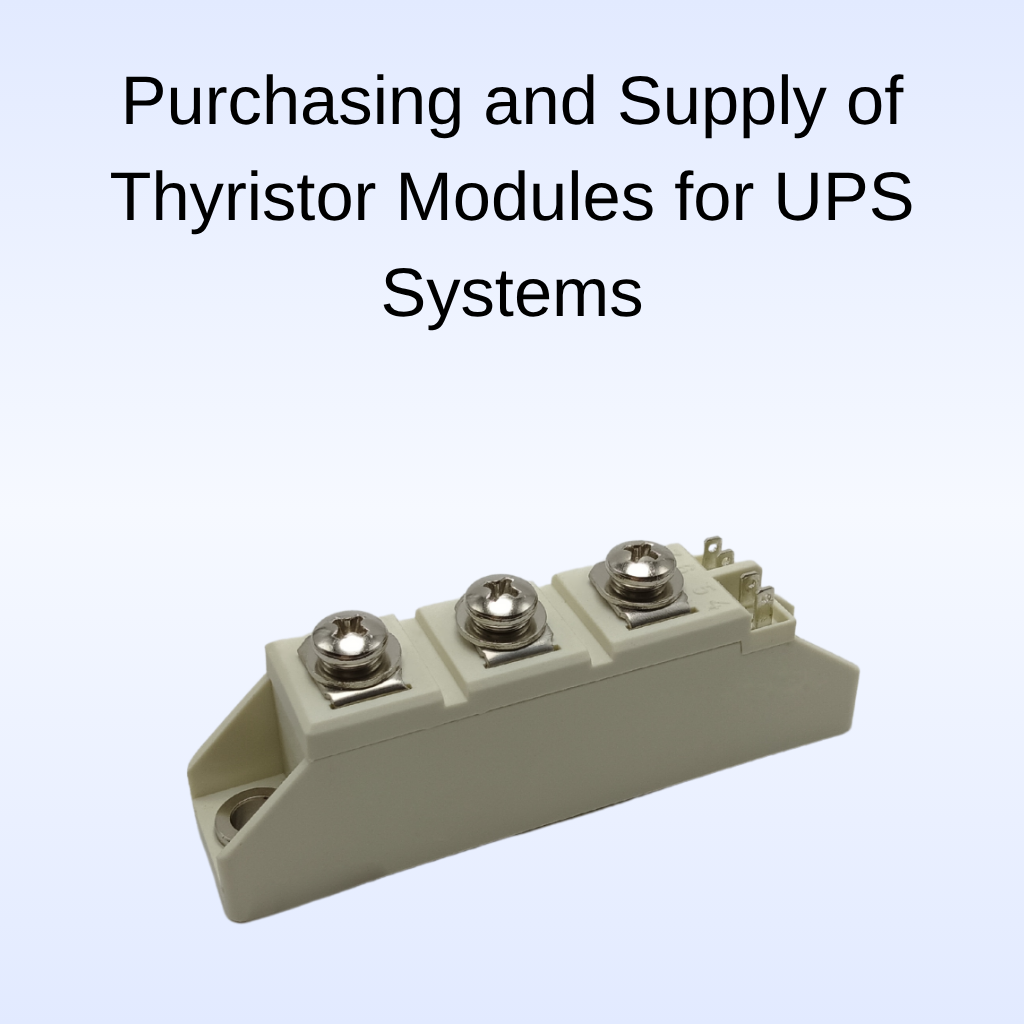 High surge current low on-state voltage industrial phase control dual thyristor module