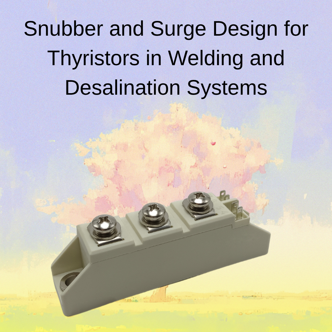 Snubber and Surge Design for Thyristors in Welding and Desalination Systems