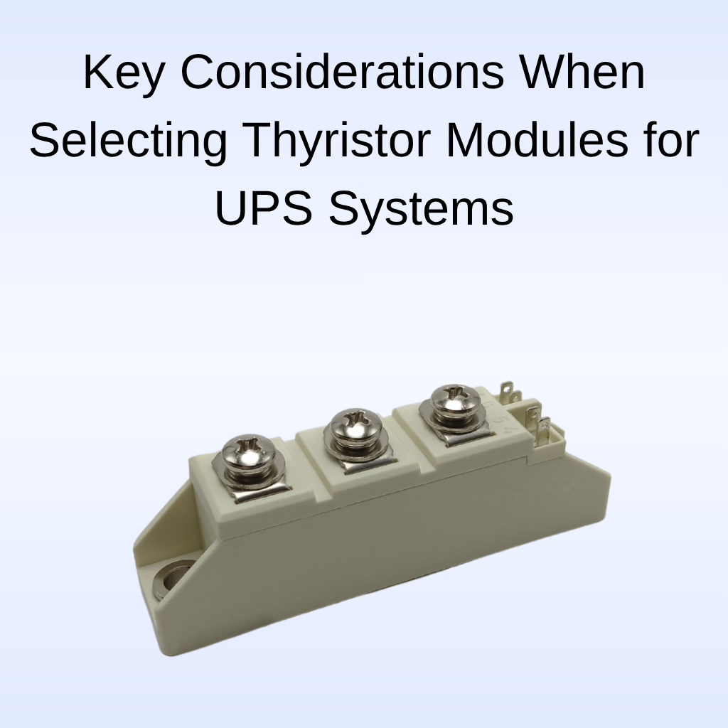 High surge current low on-state voltage industrial phase control dual thyristor module