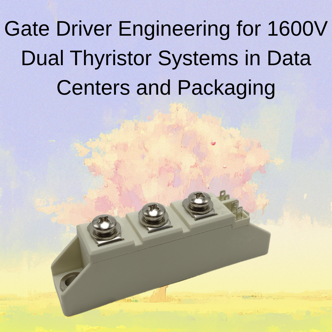 Gate Driver Engineering for 1600V Dual Thyristor Systems in Data Centers and Packaging
