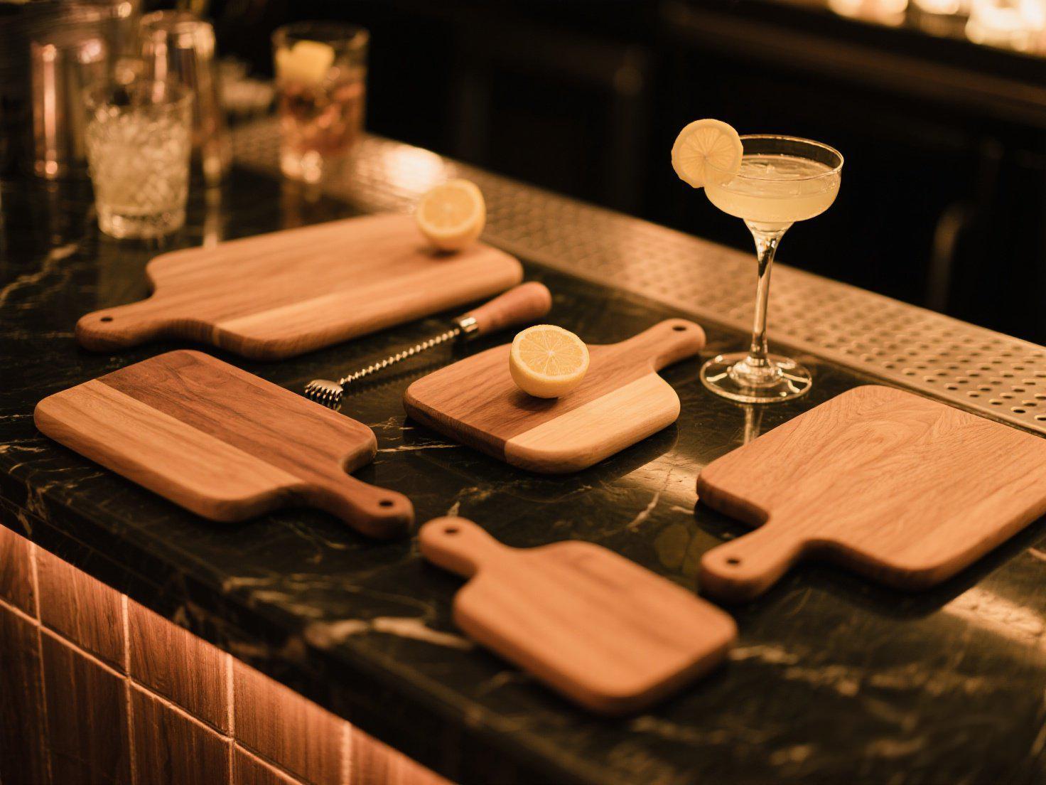The Dual Function Non-toxic Retro Acacia Wood Kitchen Board: Where Practicality Meets Style