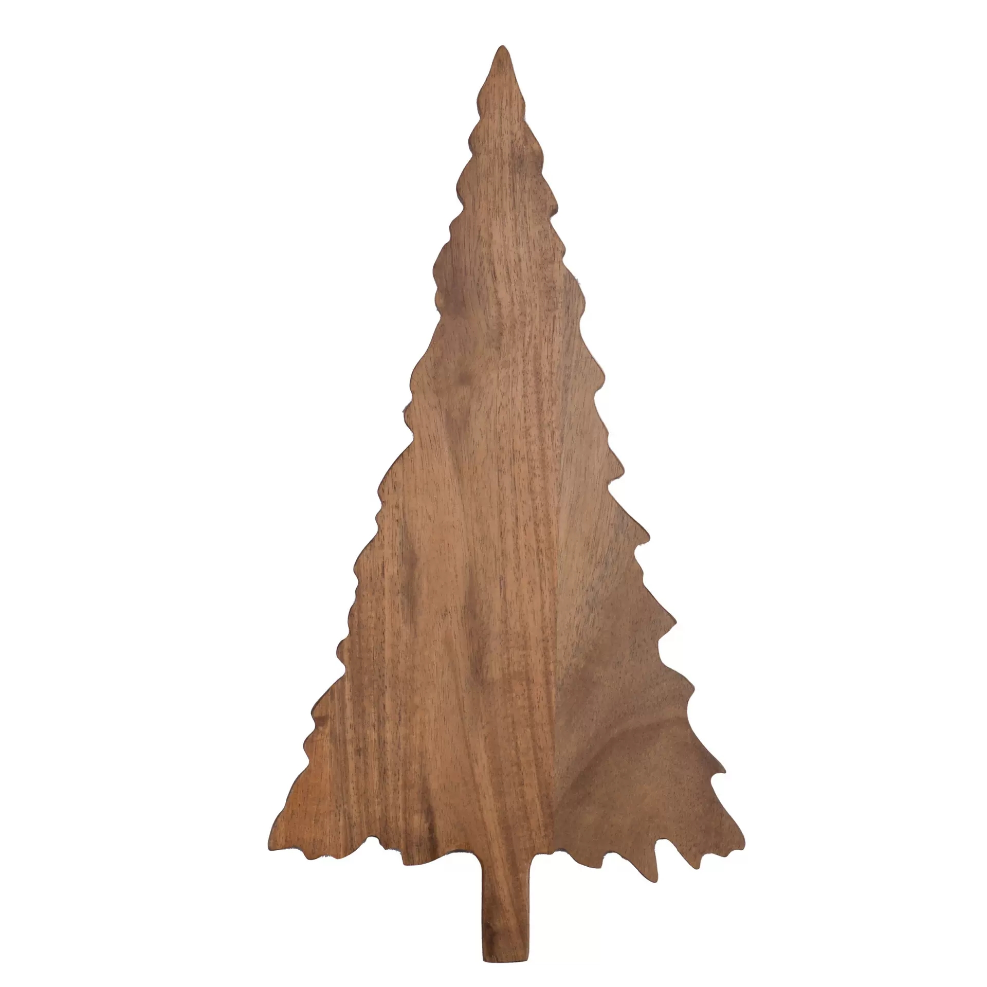 Christmas Tree Shaped Wooden Serving Boa