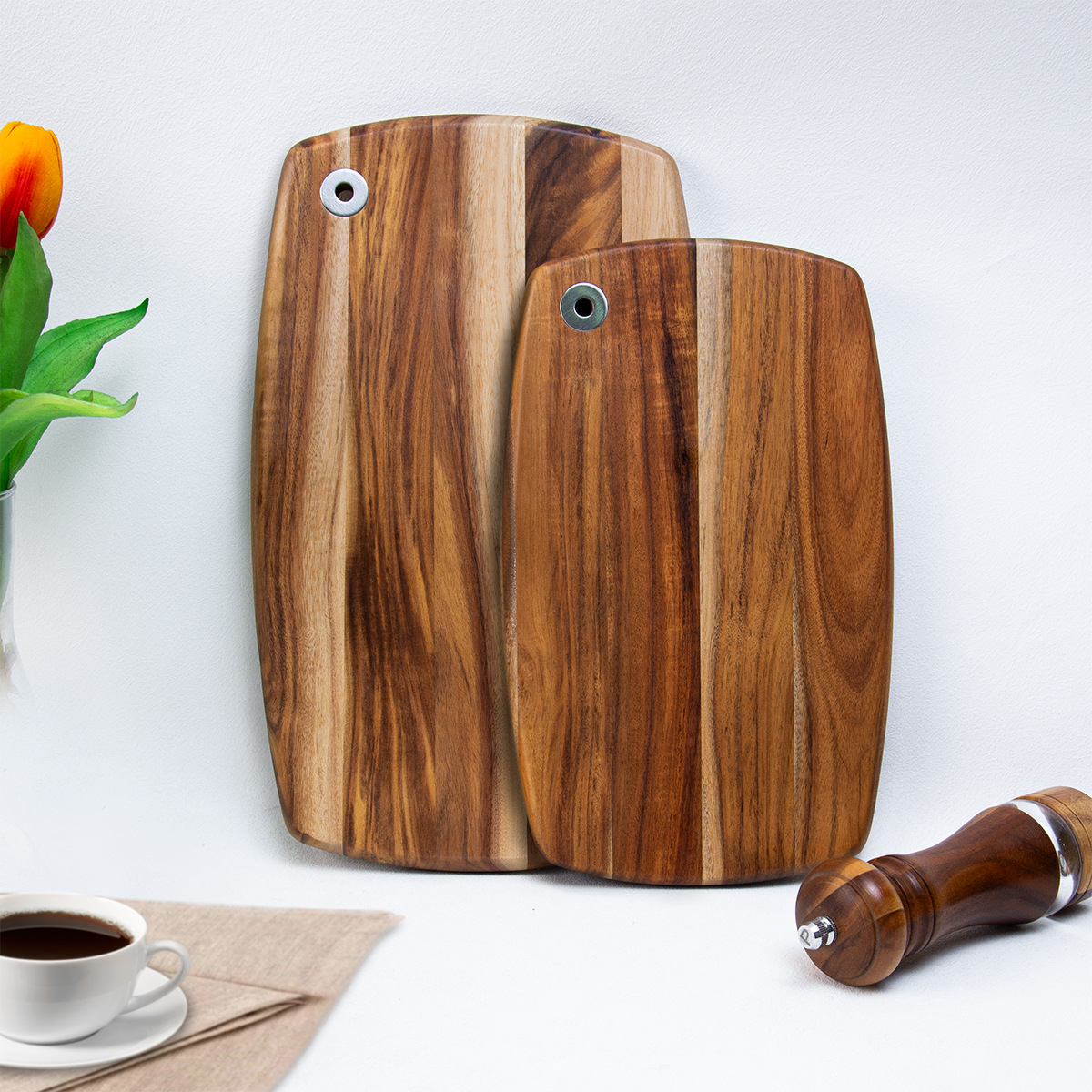 Reversible Acacia Cutting Board Reversible Acacia Cutting Board