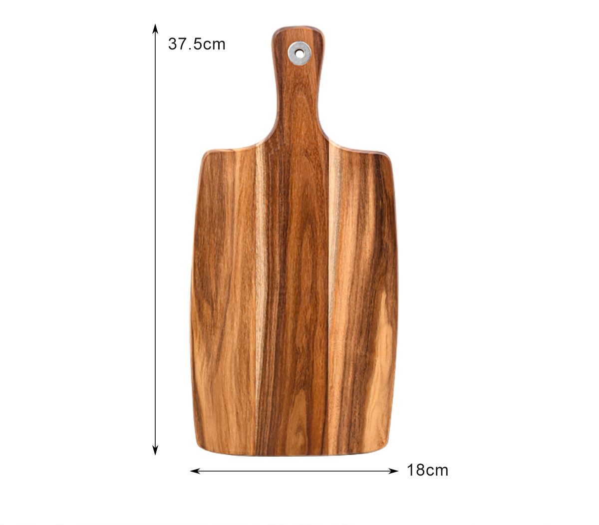 Reversible Premium Acacia Wood Cutting Board – Rectangular Butcher Block for Kitchen & Serving