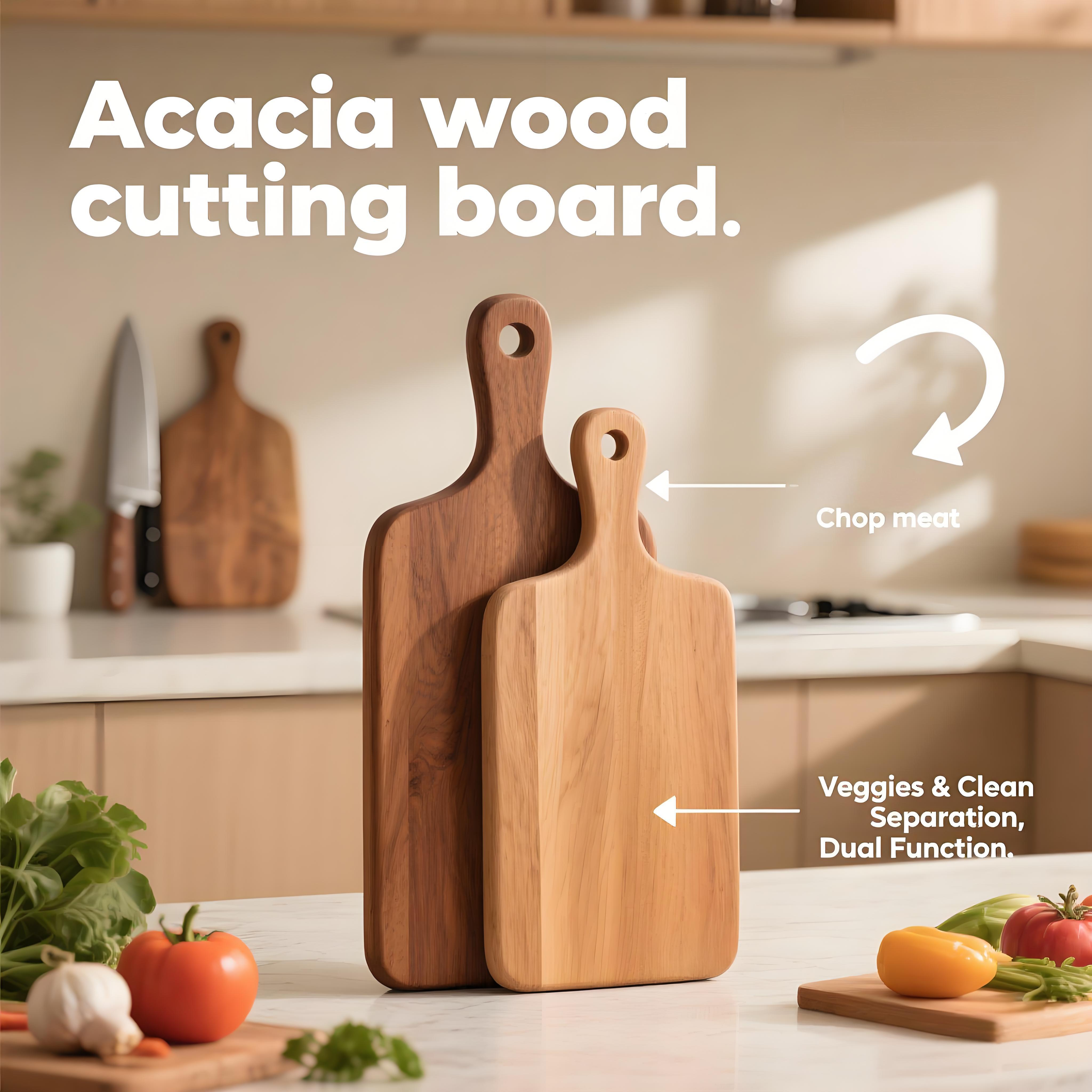 Heat-Safe Acacia: How Adjustable Meat Carving Boards Highlight the Natural Spectrum of Wood