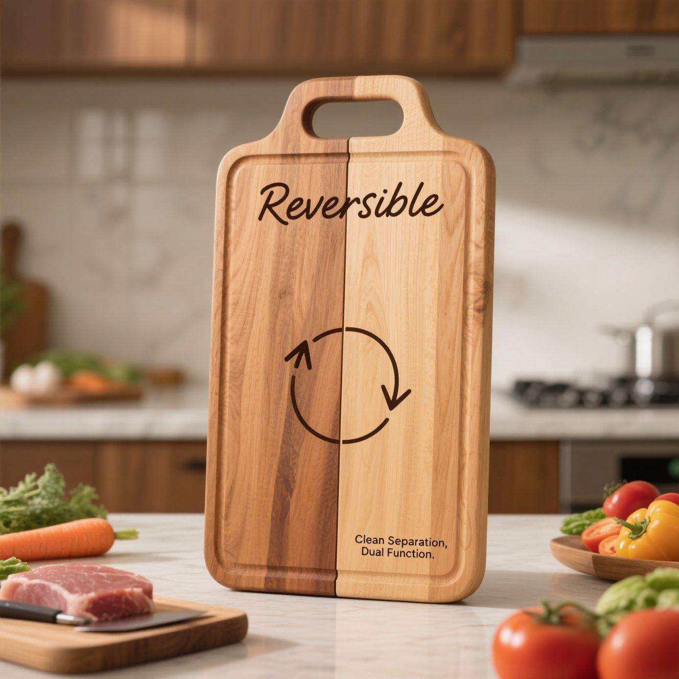 Double-sided Strength, Lasting Beauty: The Truth About Authentic Acacia Kitchen Boards and Butcher Blocks