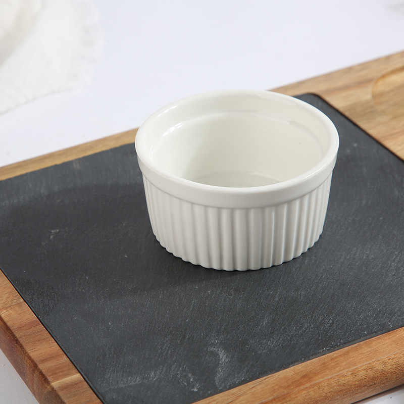 Kitchen-grade Configurable Wooden Serving Tray with Slate Board and Ceramic Bowls – Natural Acacia Wood Appetizer Platter Set