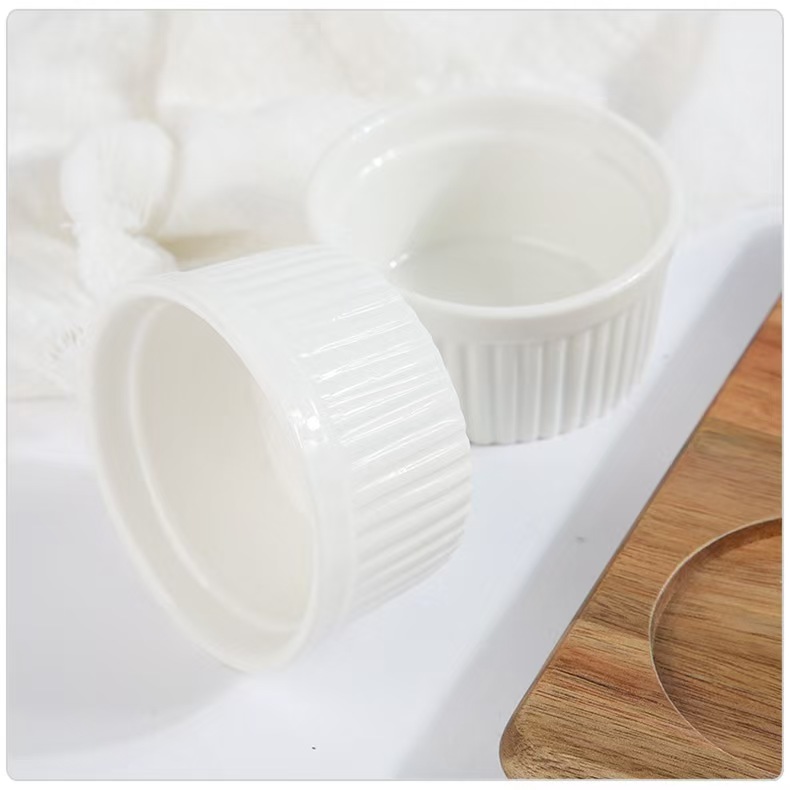 Kitchen-grade Configurable Wooden Serving Tray with Slate Board and Ceramic Bowls – Natural Acacia Wood Appetizer Platter Set