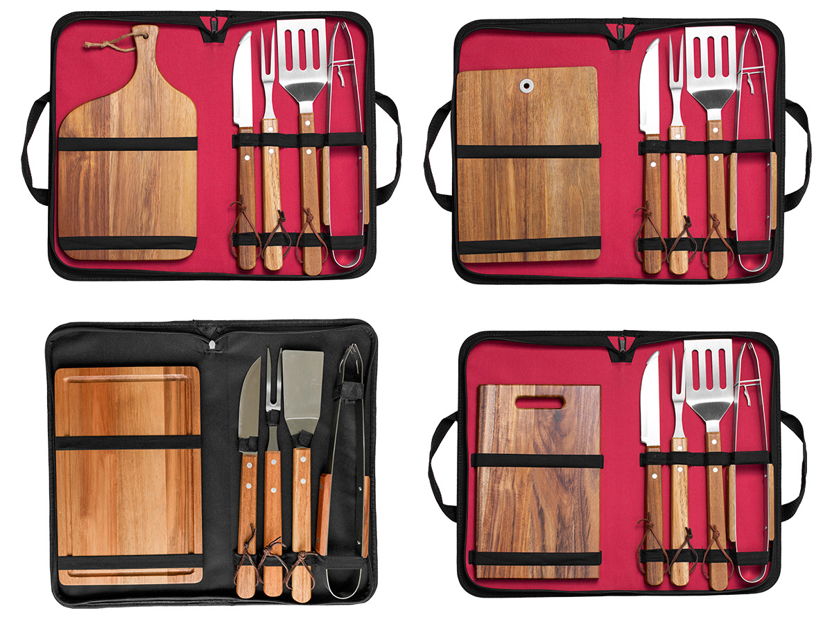 Custom Portable Outdoor BBQ Grill Tool Set