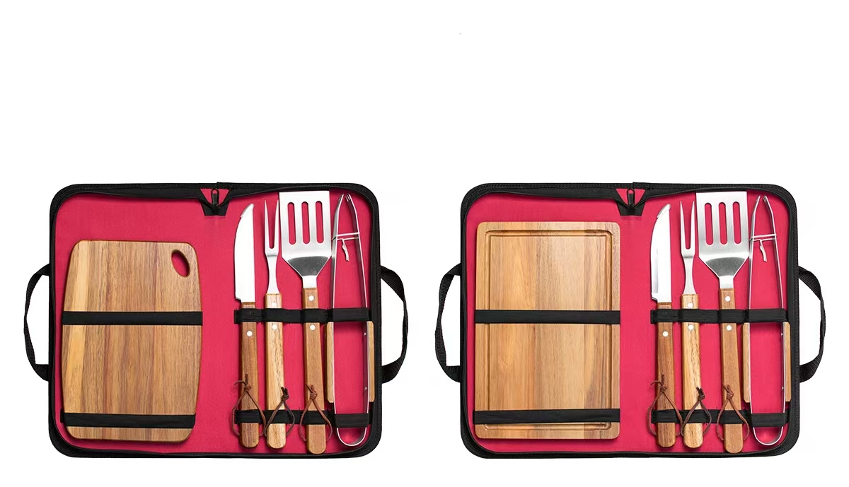 Custom Portable Outdoor BBQ Grill Tool Set Custom Portable Outdoor BBQ Grill Tool Set