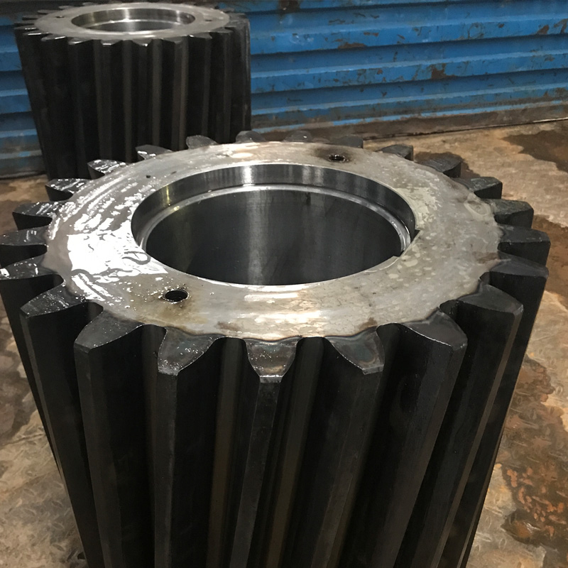 Big gear machining