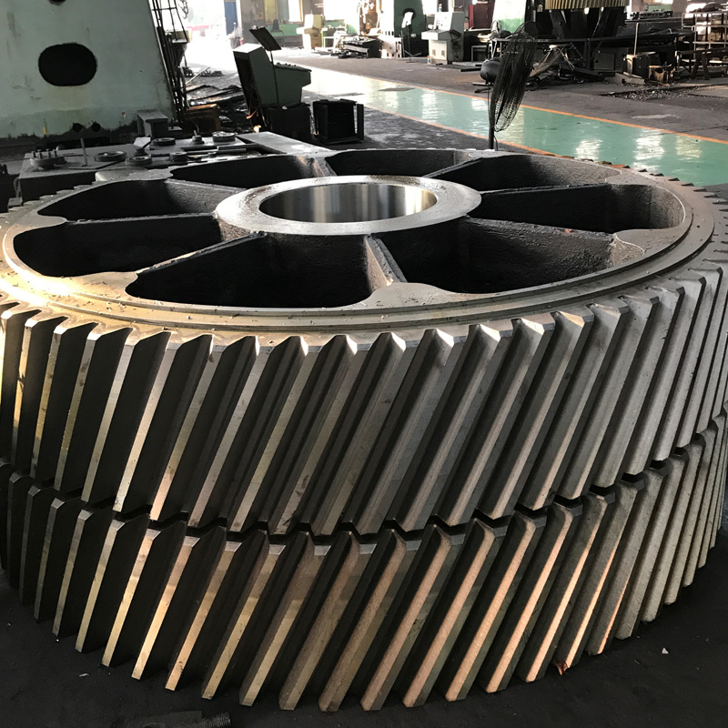 Big gear machining