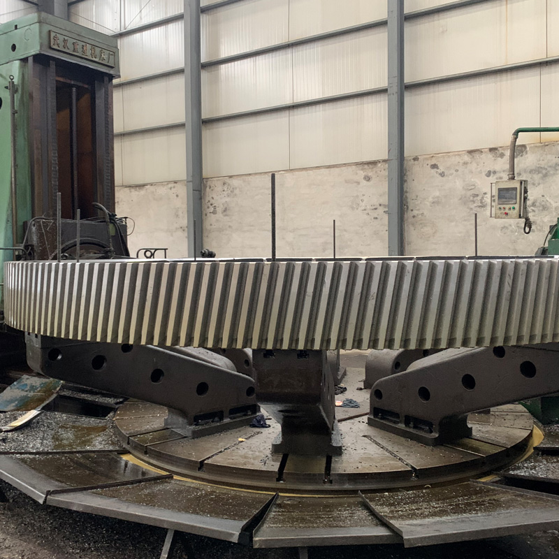 Big gear machining