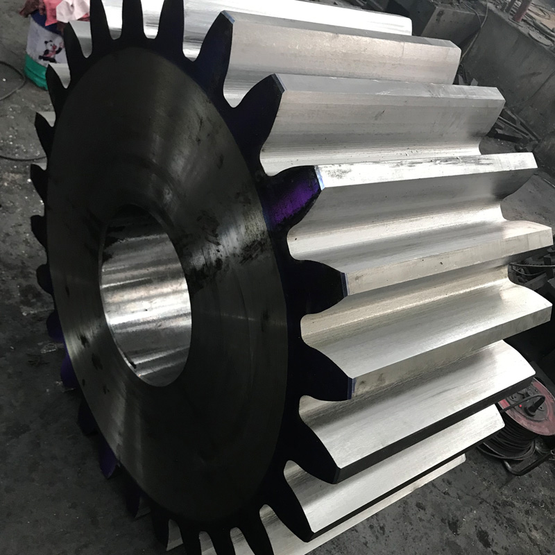 Big gear machining