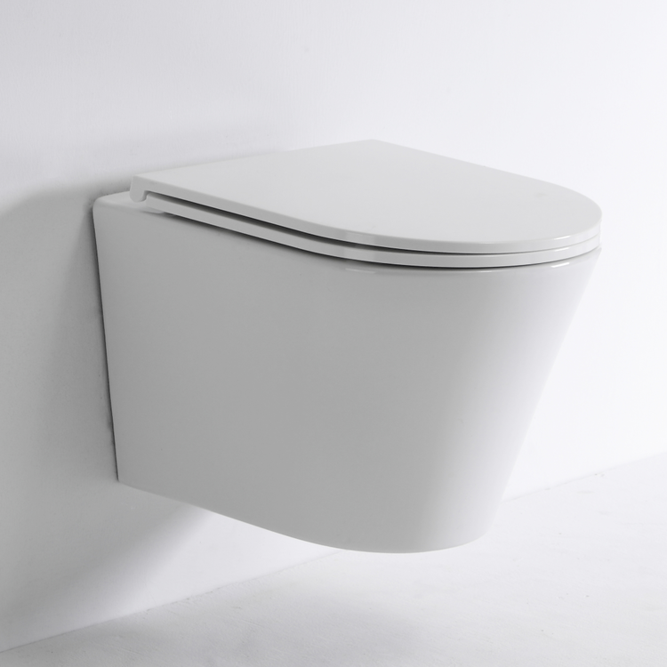 New Vortex Wall Hung Toilet with Silent Vortex Flushing - Model BF2419E