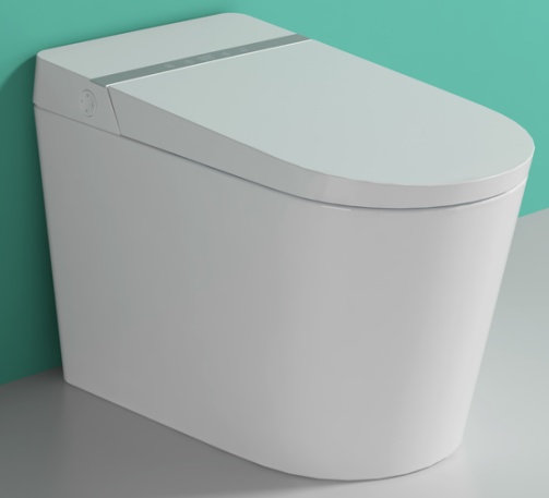 BF295G18  Modern Smart One-Piece Toilet with Hidden Lid, Auto Flush & Advanced Bidet Features