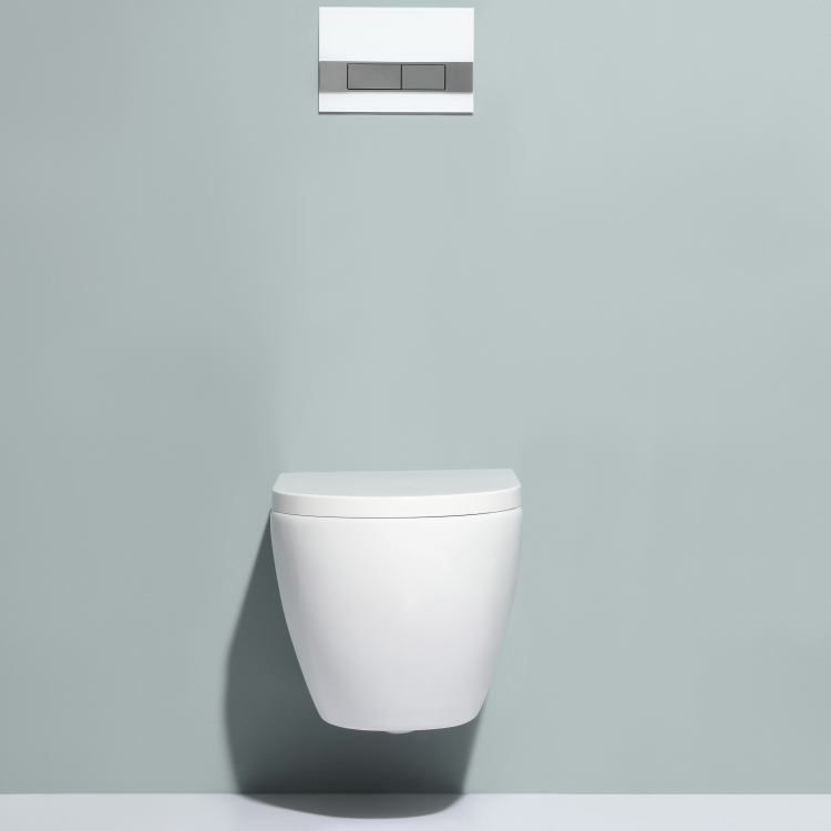 2379 Wandhängendes WC – Schlankes Design, geräuscharm, wassersparend