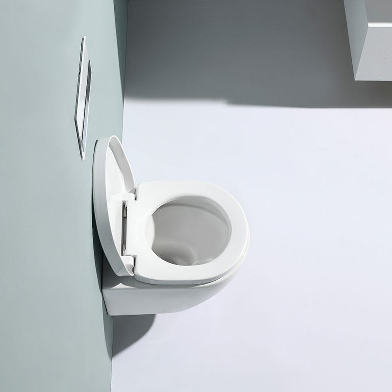 2412 Wall-Hung Toilet – Anti-Stain, Quiet Flush, Space-Saving Ceramic Design