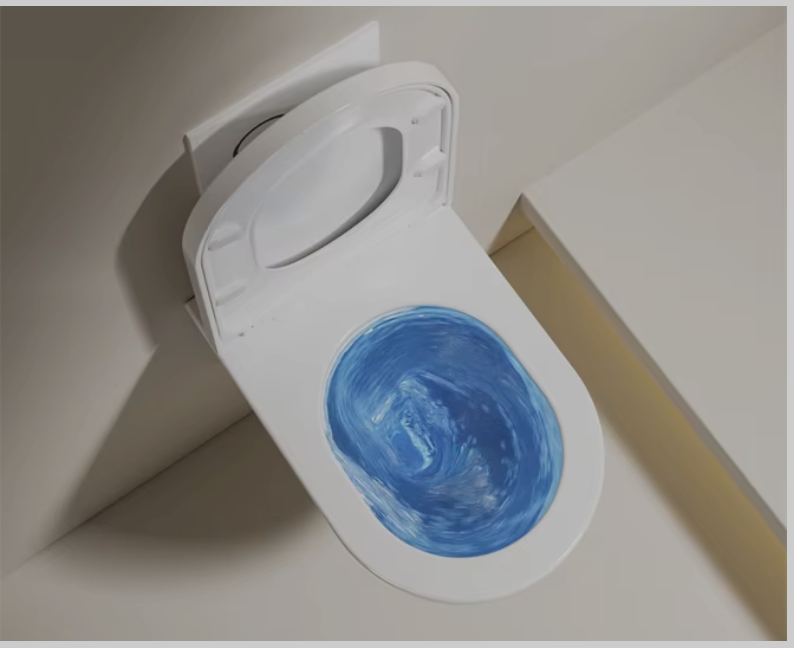 2416 Vortex Wall Hung Toilet, Rimless, Soft Closing Seat, Dual Flush, Modern Ceramic Bathroom WC