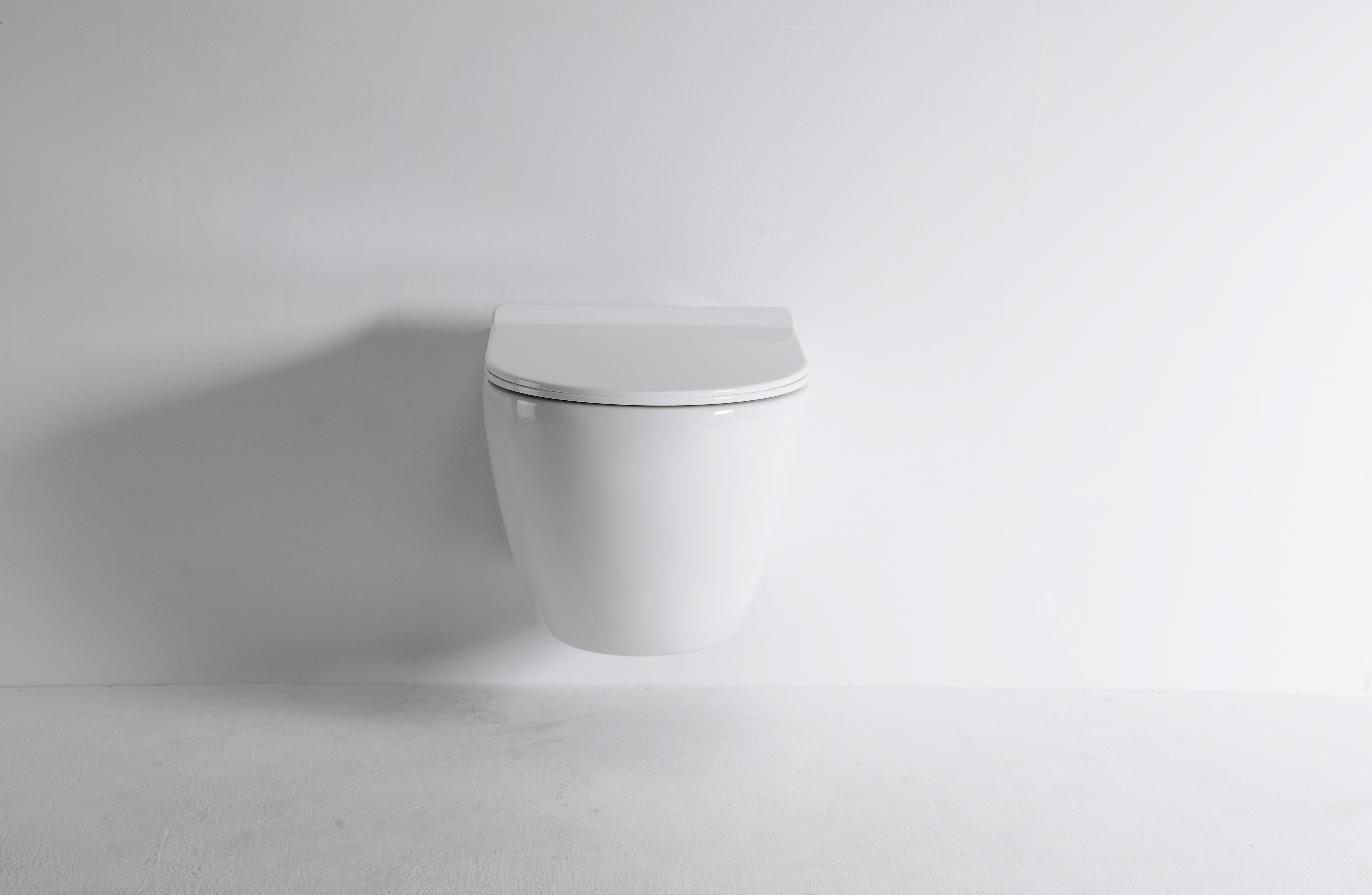 Powerful Flushing Water-Efficient Ceramic Wall Hung Toilet - Model 2416A