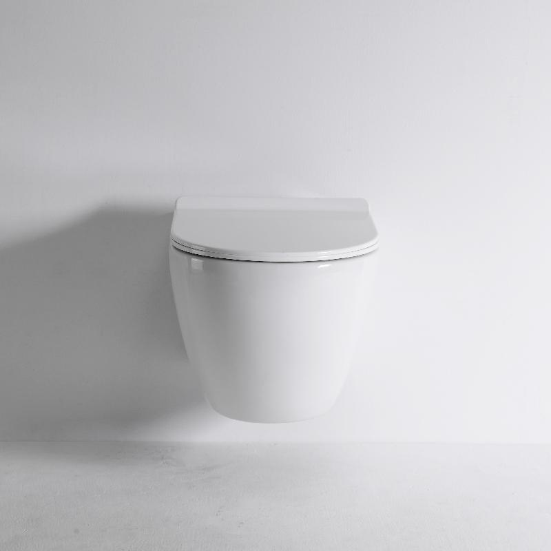 Powerful Flushing Water-Efficient Ceramic Wall Hung Toilet - Model 2416A