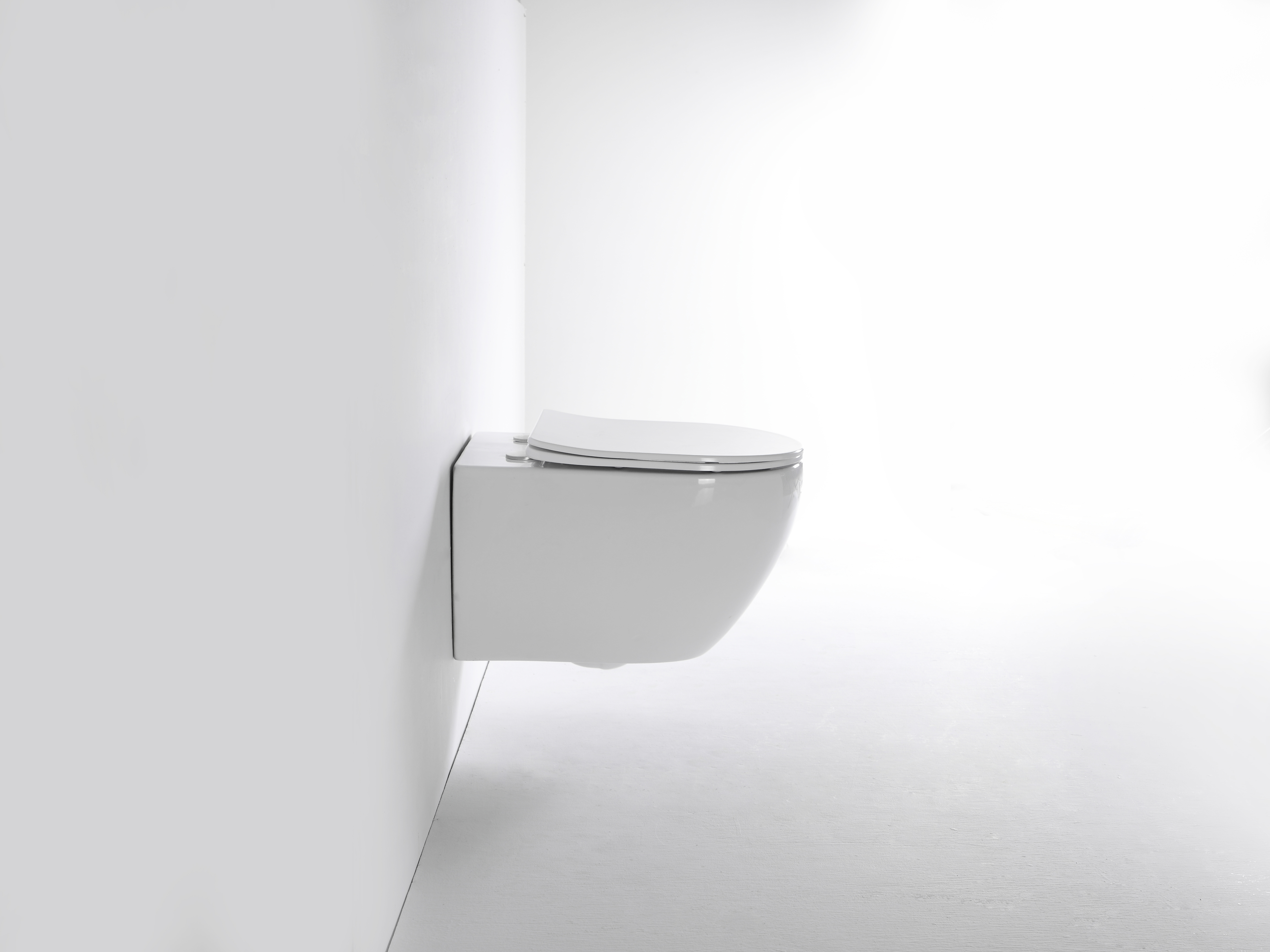 2416D Vortex 4.5L Wall Hung Toilet – Modern Rimless Ceramic WC