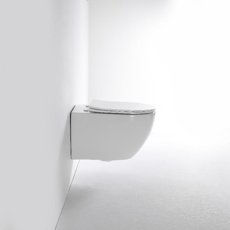 BF2416D Wall-Hung Toilet - Vortex Flush, Compact Design