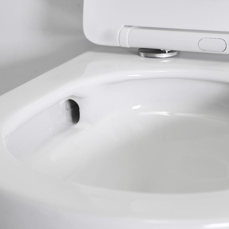 BF2416D Wall-Hung Toilet - Vortex Flush, Compact Design