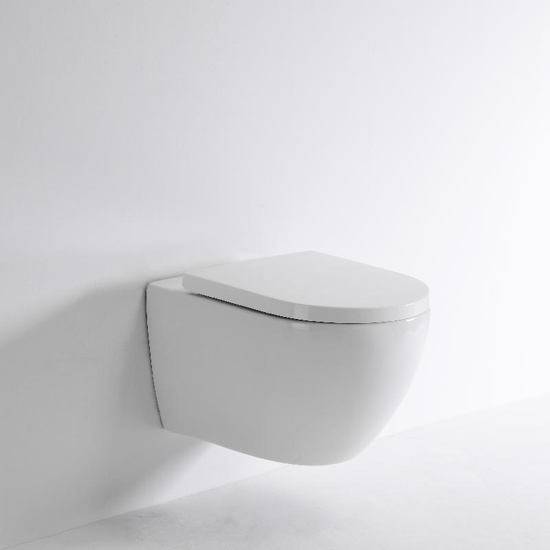 BF2416 Modern Wall-Hung Toilet with Vortex Flush and 4.5L Water-Saving Design