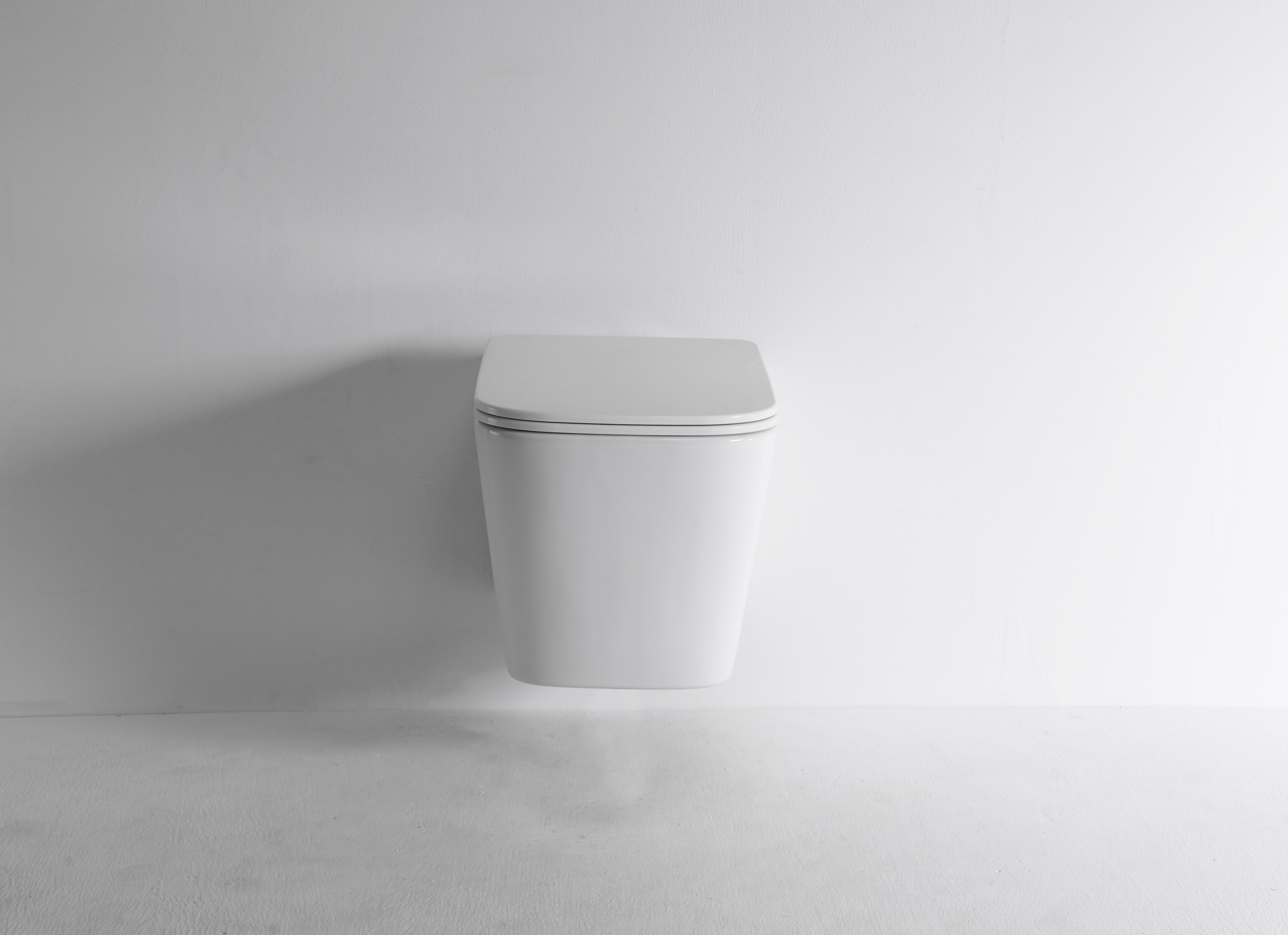 BEFEN2417D Durable Space-Saving Quiet Ceramic Wall-Hung Toilet | Modern Minimalist Floating Design