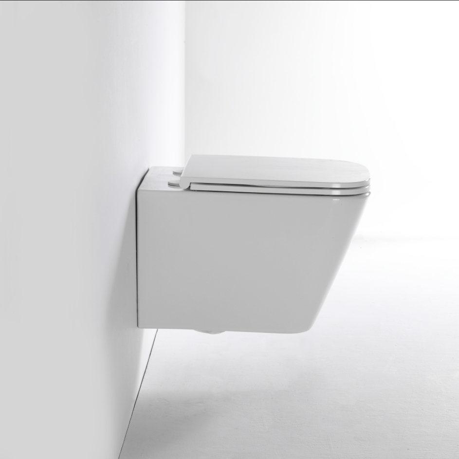 WC Sospeso Minimalista 2417E | Design Italiano Moderno in Ceramica