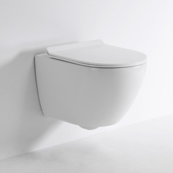 2418A WC Sospeso con Scarico Super Vortex - Design Moderno e Compatto