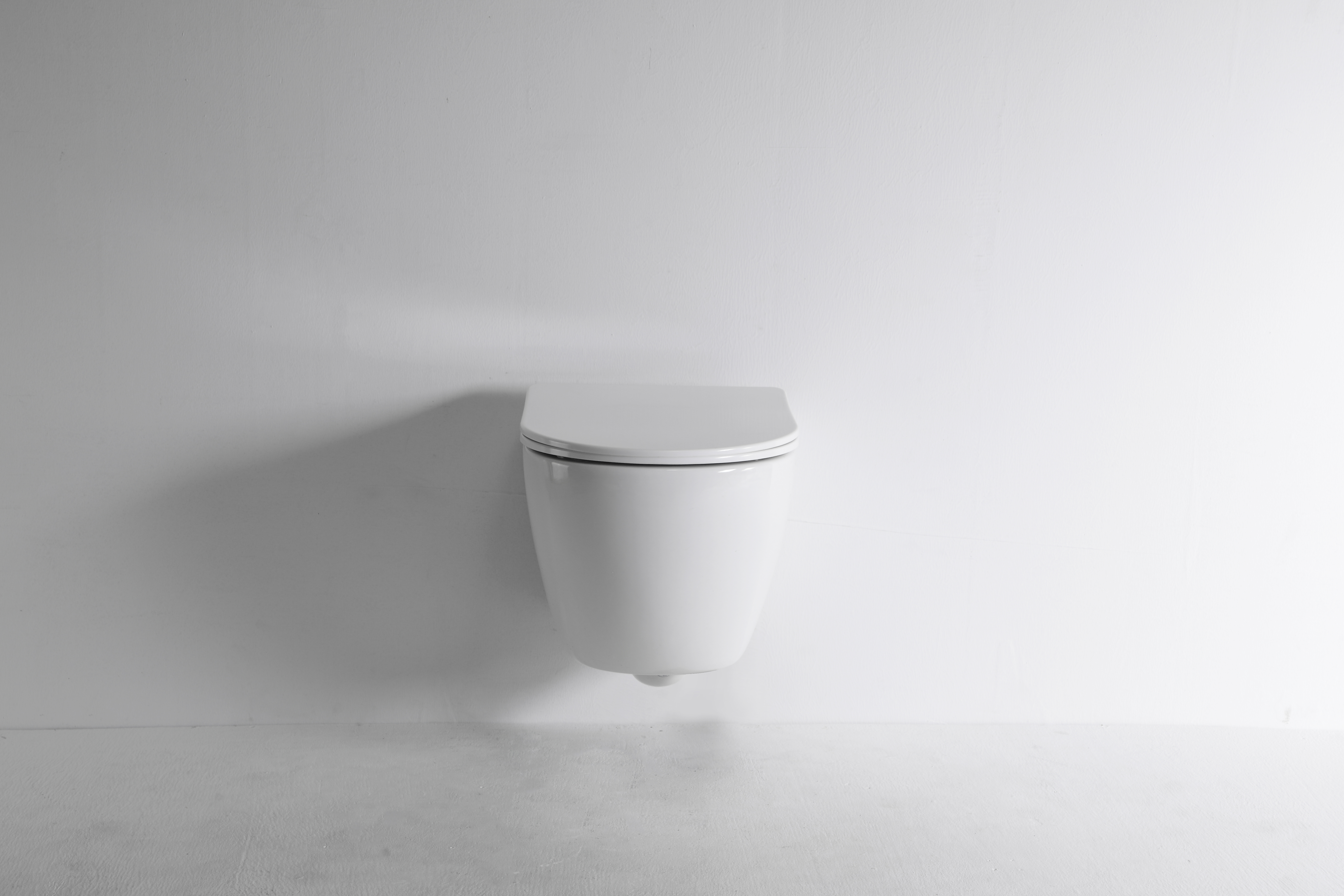 2418D Vortex Wall Hung Toilet – Rimless Ceramic WC with Soft-Close Seat