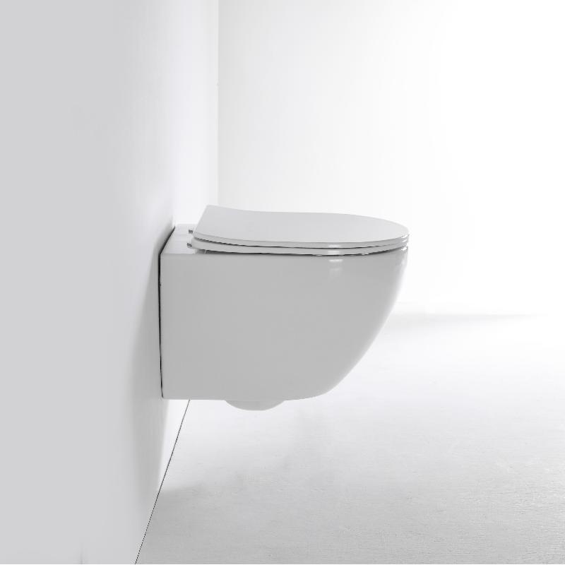 BF2418D Wall-Hung Toilet – Vortex Flush with Compact Modern Design