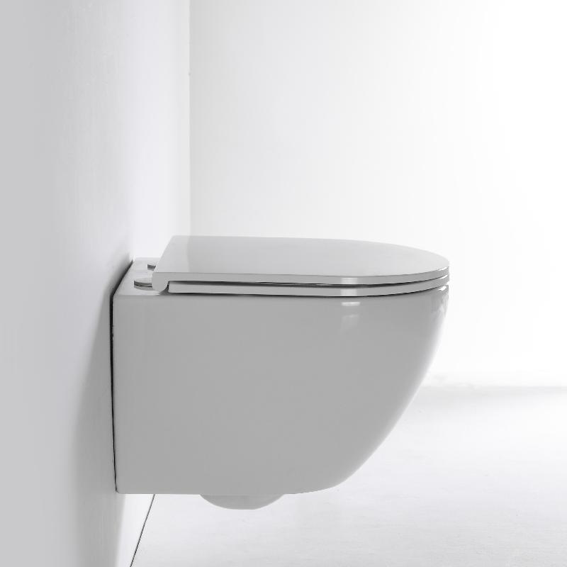 BF2418E Powerful Wall-Hung Toilet | 4.5L Flush | Nano Glazed Ceramic