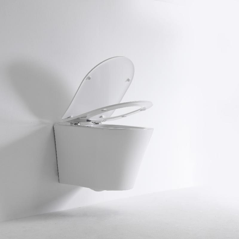 BF2419D Wall-Hung Toilet – Compact Vortex Flush with 4.5L Water Saving Design